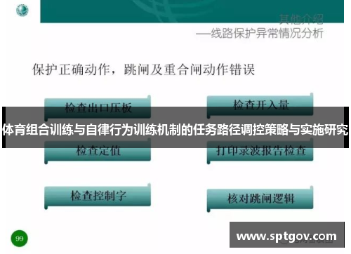 体育组合训练与自律行为训练机制的任务路径调控策略与实施研究